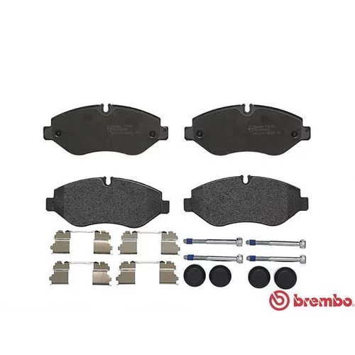 Sada brzdových platničiek kotúčovej brzdy P A6 026 /BREMBO/ - obr. 1