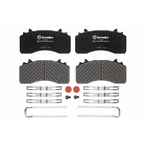 Sada brzdových platničiek kotúčovej brzdy P B3 006 /BREMBO/ - obr. 1