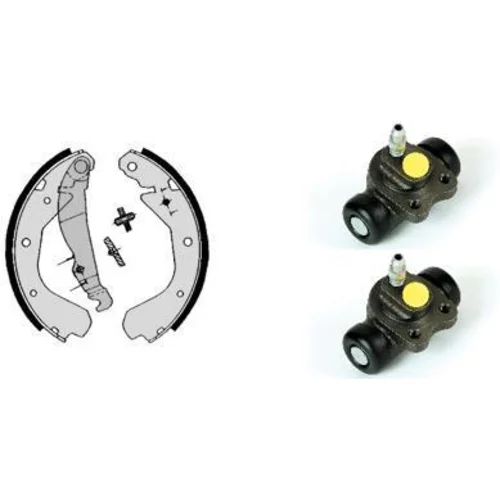 Sada brzdových čeľustí BREMBO H 59 015