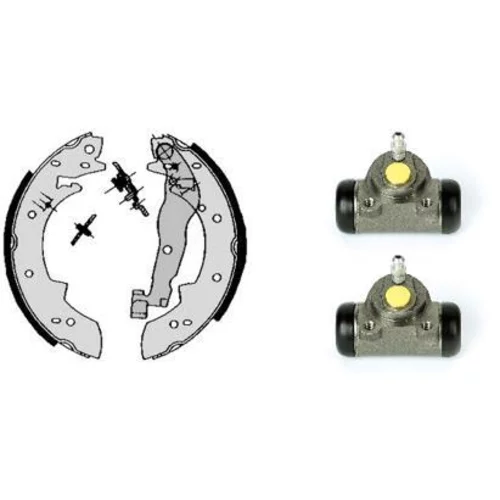 Sada brzdových čeľustí BREMBO H 68 054