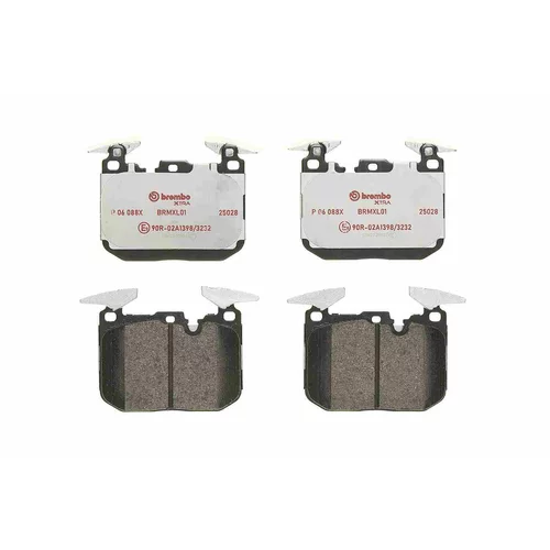 Sada brzdových platničiek kotúčovej brzdy P 06 088X /BREMBO/ - obr. 1