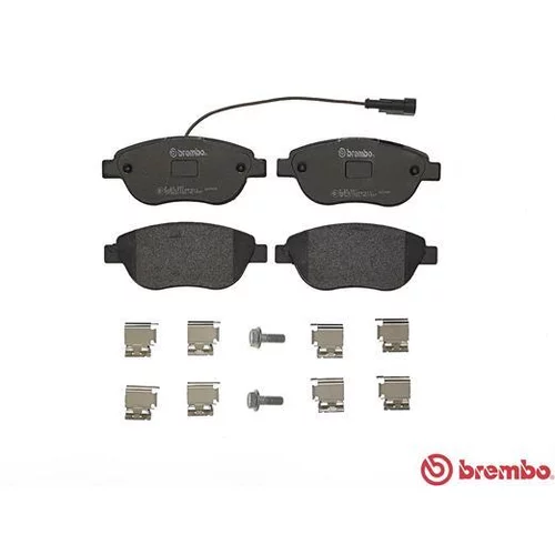 Sada brzdových platničiek kotúčovej brzdy P 23 087 /BREMBO/ - obr. 1
