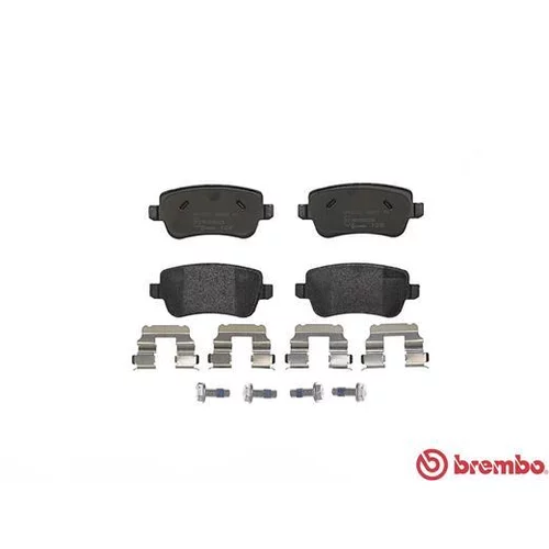 Sada brzdových platničiek kotúčovej brzdy P 23 101 /BREMBO/ - obr. 1