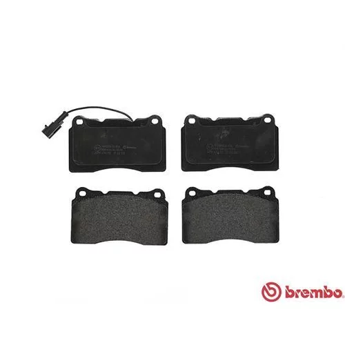 Sada brzdových platničiek kotúčovej brzdy P 23 115X /BREMBO/ - obr. 1