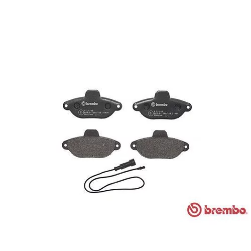 Sada brzdových platničiek kotúčovej brzdy P 23 160 /BREMBO/ - obr. 1