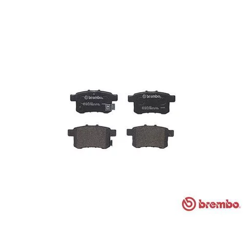Sada brzdových platničiek kotúčovej brzdy P 28 072X /BREMBO/ - obr. 1