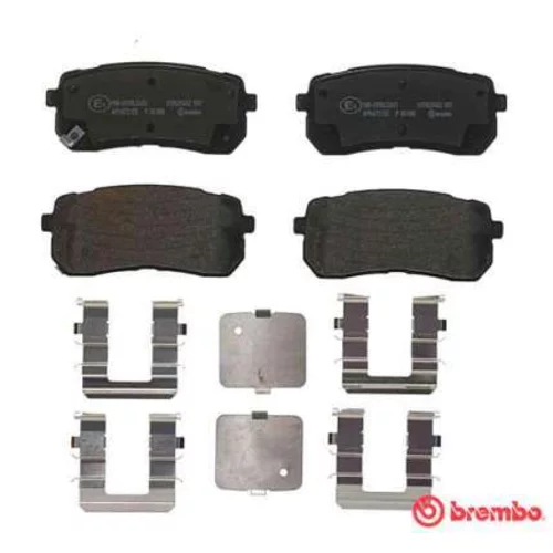 Sada brzdových platničiek kotúčovej brzdy P 30 080 /BREMBO/ - obr. 1