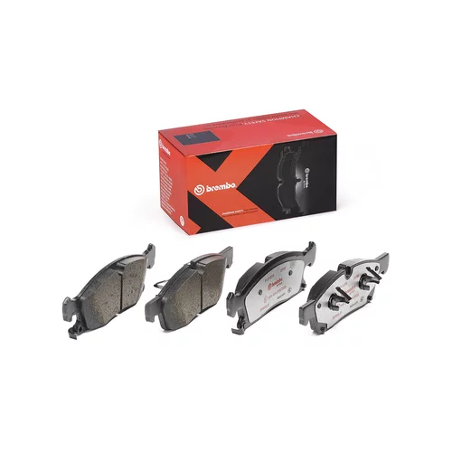Sada brzdových platničiek kotúčovej brzdy P 37 017X /BREMBO/ - obr. 1