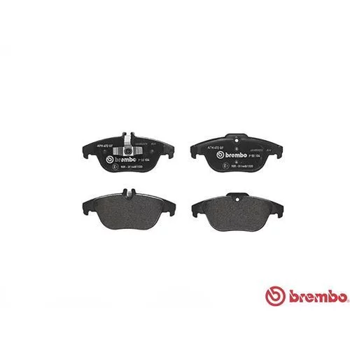 Sada brzdových platničiek kotúčovej brzdy P 50 104 /BREMBO/ - obr. 1