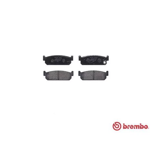 Sada brzdových platničiek kotúčovej brzdy P 56 067 /BREMBO/ - obr. 1