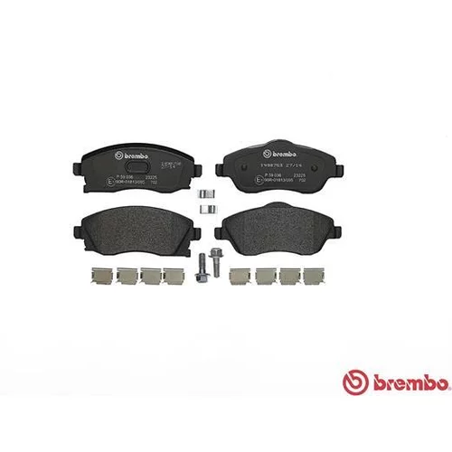Sada brzdových platničiek kotúčovej brzdy P 59 036 /BREMBO/ - obr. 1