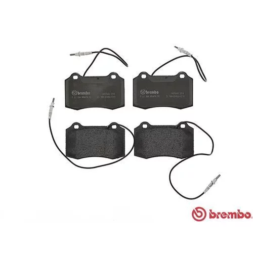 Sada brzdových platničiek kotúčovej brzdy P 61 064 /BREMBO/ - obr. 1