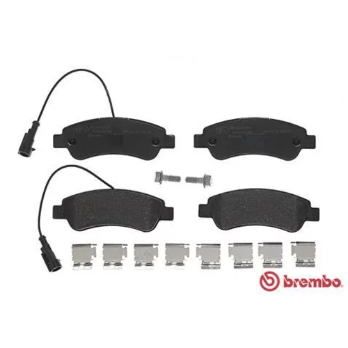 Sada brzdových platničiek kotúčovej brzdy P 61 125 /BREMBO/ - obr. 1