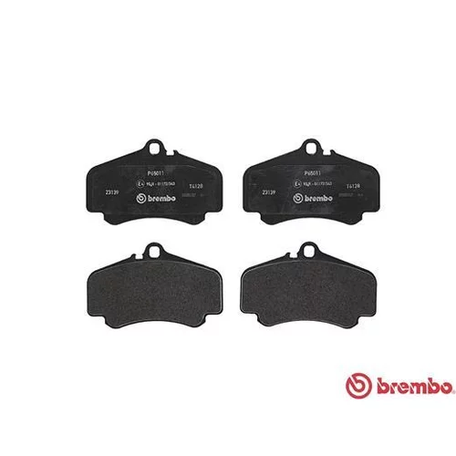 Sada brzdových platničiek kotúčovej brzdy P 65 011 /BREMBO/ - obr. 1