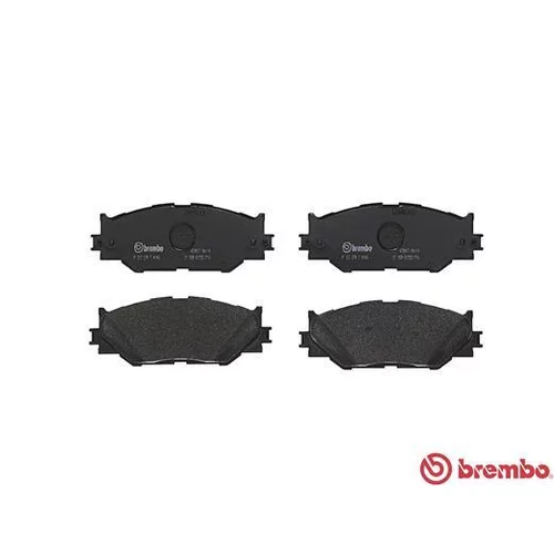 Sada brzdových platničiek kotúčovej brzdy P 83 074 /BREMBO/ - obr. 1