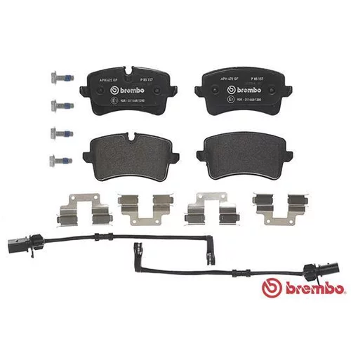 Sada brzdových platničiek kotúčovej brzdy P 85 157 /BREMBO/ - obr. 1
