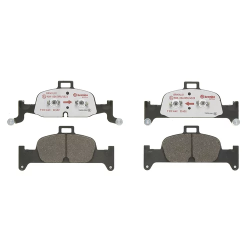 Sada brzdových platničiek kotúčovej brzdy P 85 164X /BREMBO/ - obr. 1