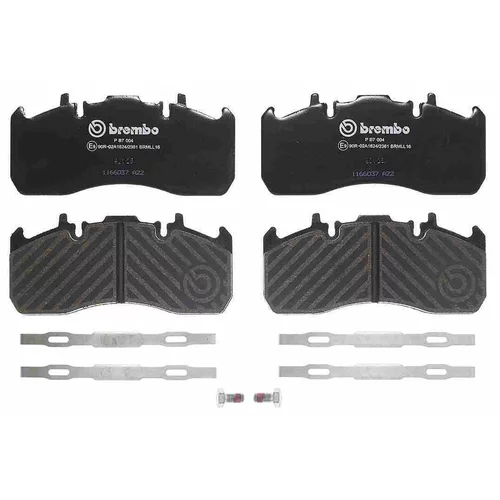 Sada brzdových platničiek kotúčovej brzdy P B7 004 /BREMBO/ - obr. 1