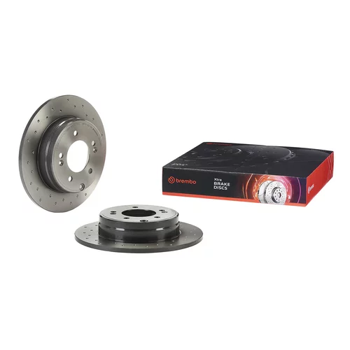 Brzdový kotúč 08.A708.1X /BREMBO/ - obr. 1