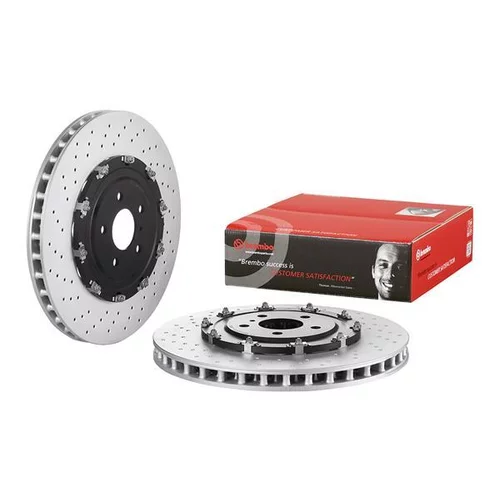Brzdový kotúč 09.B386.33 /BREMBO/ - obr. 1