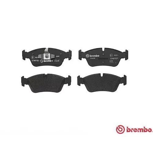 Sada brzdových platničiek kotúčovej brzdy P 06 035 /BREMBO/ - obr. 1