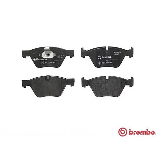 Sada brzdových platničiek kotúčovej brzdy P 06 057 /BREMBO/ - obr. 1