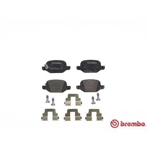 Sada brzdových platničiek kotúčovej brzdy P 23 150 /BREMBO/ - obr. 1