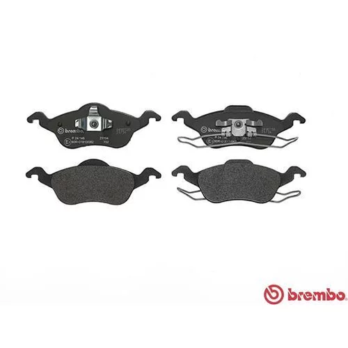 Sada brzdových platničiek kotúčovej brzdy P 24 046 /BREMBO/ - obr. 1