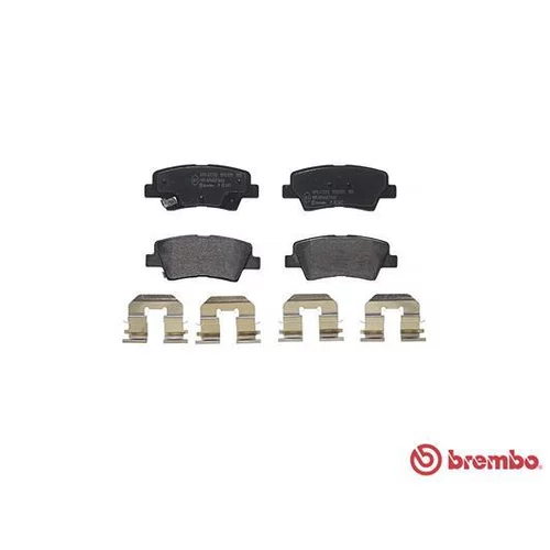 Sada brzdových platničiek kotúčovej brzdy P 30 067 /BREMBO/ - obr. 1