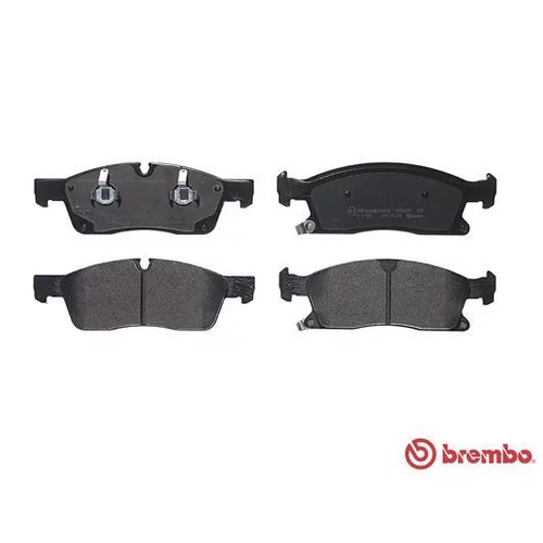 Sada brzdových platničiek kotúčovej brzdy P 37 015 /BREMBO/ - obr. 1