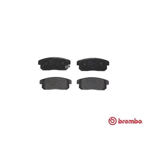 Sada brzdových platničiek kotúčovej brzdy P 49 035 /BREMBO/ - obr. 1