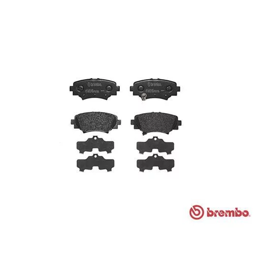 Sada brzdových platničiek kotúčovej brzdy P 49 049 /BREMBO/ - obr. 1