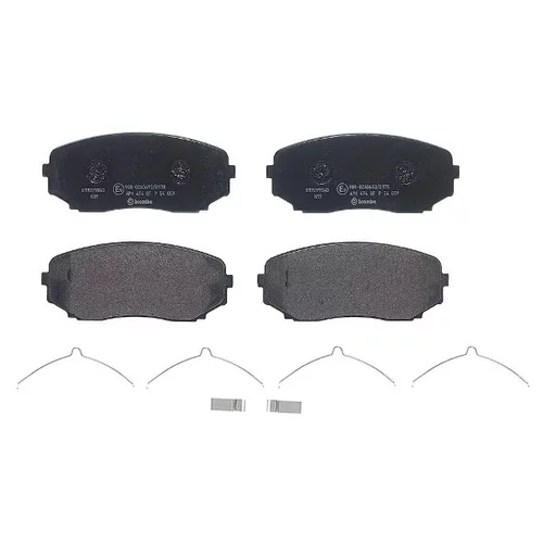 Sada brzdových platničiek kotúčovej brzdy P 54 059 /BREMBO/ - obr. 1