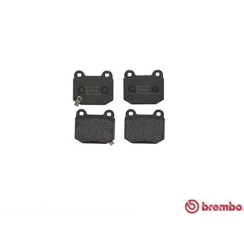 Sada brzdových platničiek kotúčovej brzdy P 56 048 /BREMBO/ - obr. 1