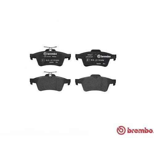 Sada brzdových platničiek kotúčovej brzdy P 59 042 /BREMBO/ - obr. 1