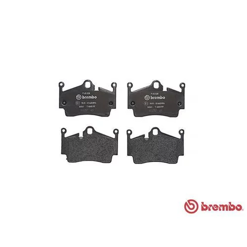 Sada brzdových platničiek kotúčovej brzdy P 65 028 /BREMBO/ - obr. 1