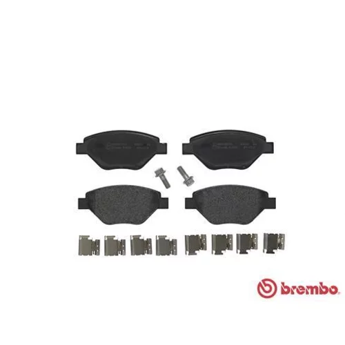 Sada brzdových platničiek kotúčovej brzdy P 68 031 /BREMBO/ - obr. 1