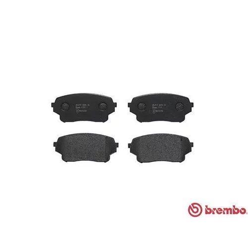Sada brzdových platničiek kotúčovej brzdy P 79 019 /BREMBO/ - obr. 1