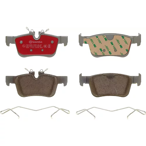 Sada brzdových platničiek kotúčovej brzdy P86030NX /BREMBO/ - obr. 2