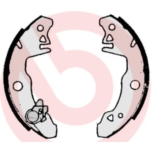 Sada brzdových čeľustí BREMBO S 68 510