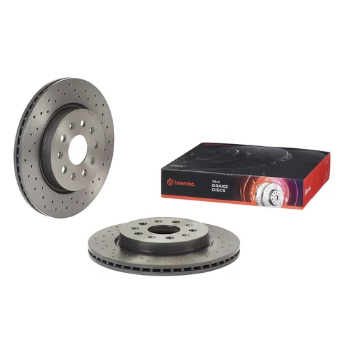 Brzdový kotúč 09.A972.1X /BREMBO/ - obr. 1