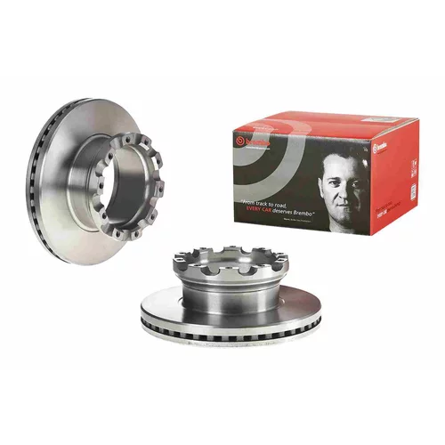 Brzdový kotúč 09.E163.10 /BREMBO/ - obr. 1