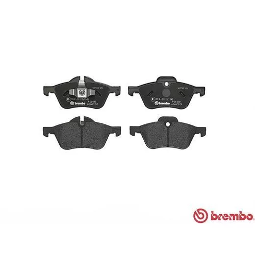Sada brzdových platničiek kotúčovej brzdy P 06 030 /BREMBO/ - obr. 1