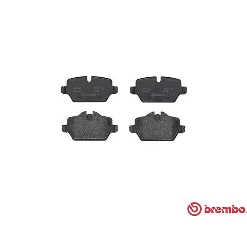 Sada brzdových platničiek kotúčovej brzdy P 06 080 /BREMBO/ - obr. 1