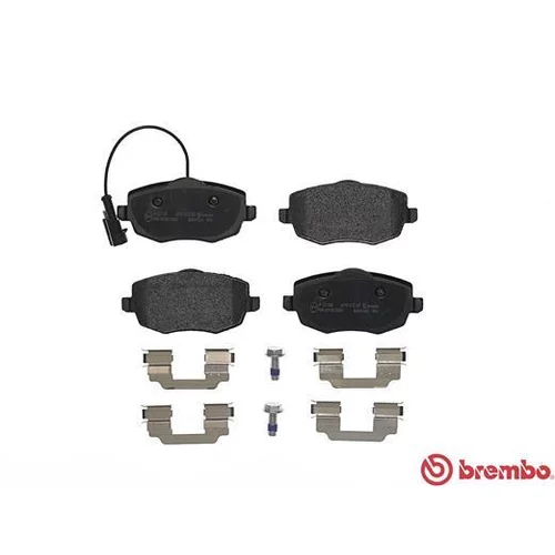 Sada brzdových platničiek kotúčovej brzdy P 23 128 /BREMBO/ - obr. 1