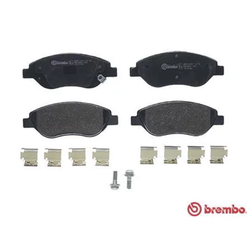 Sada brzdových platničiek kotúčovej brzdy P 23 178 /BREMBO/ - obr. 1