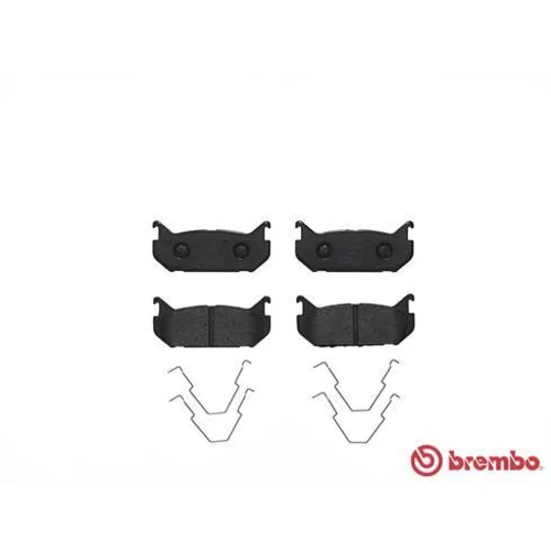 Sada brzdových platničiek kotúčovej brzdy P 24 036 /BREMBO/ - obr. 1