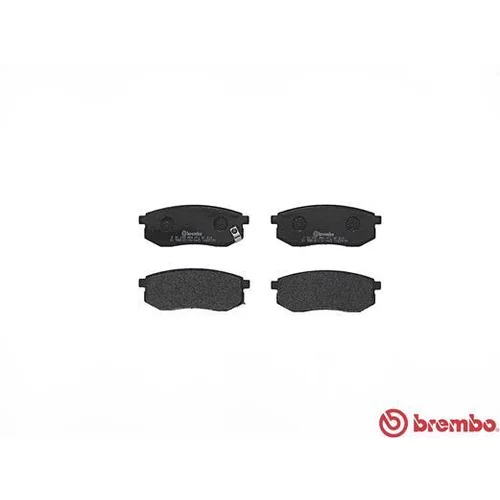 Sada brzdových platničiek kotúčovej brzdy P 30 030 /BREMBO/ - obr. 1