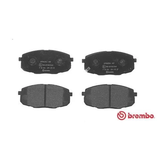 Sada brzdových platničiek kotúčovej brzdy P 30 034X /BREMBO/ - obr. 1