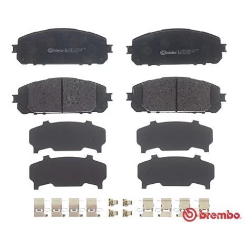 Sada brzdových platničiek kotúčovej brzdy P 37 021 /BREMBO/ - obr. 1